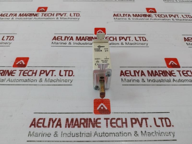 Weber Nh000 Ktf Fuse 100A Gg 500V 120Ka 