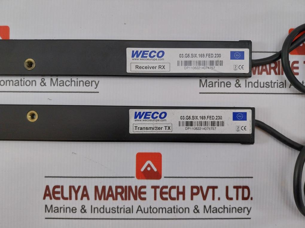 Weco Door Detector Sensor Set For Elevator System 03.G5.Six.169.Fed.230