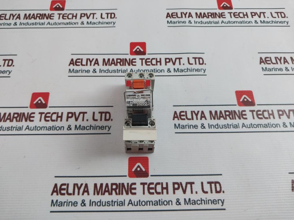 Weidmuller 8690000000 Relay With Base Rcm 370730