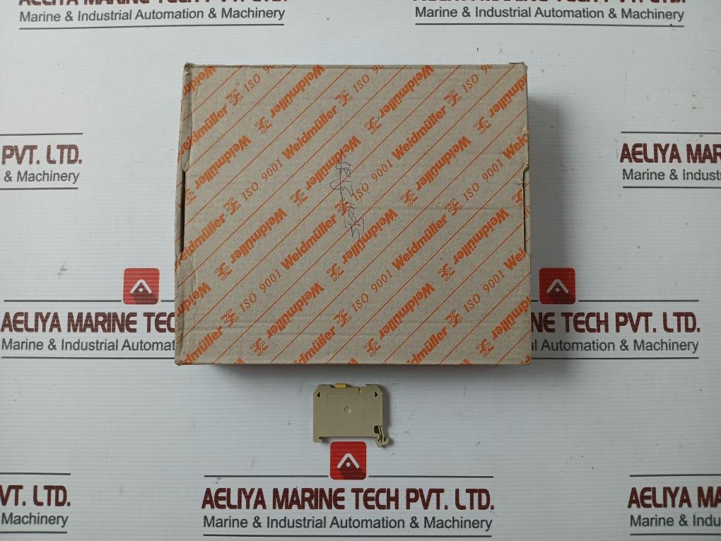 Weidmuller Din Rail Mount Terminal Block Sakr/35 (1 Box = 100 Pcs)