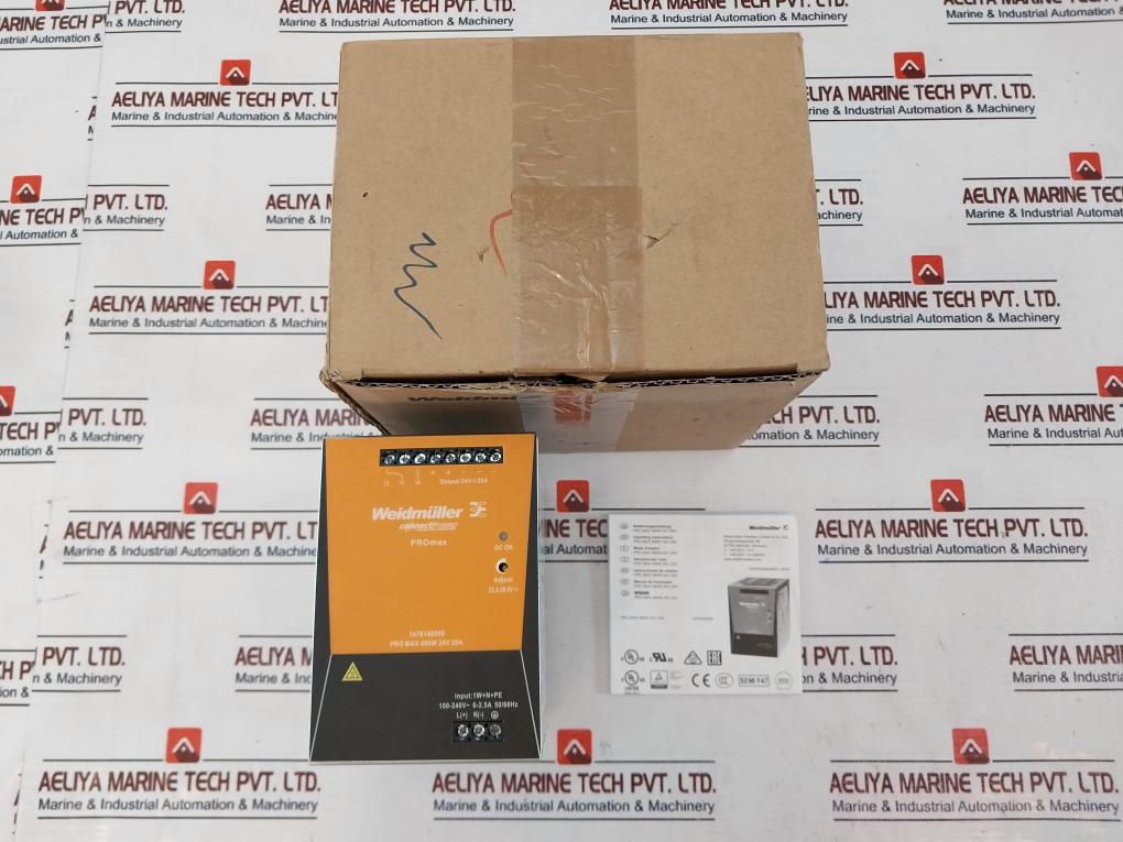 Weidmuller Pro Max 480W 24V 20A Power Supply