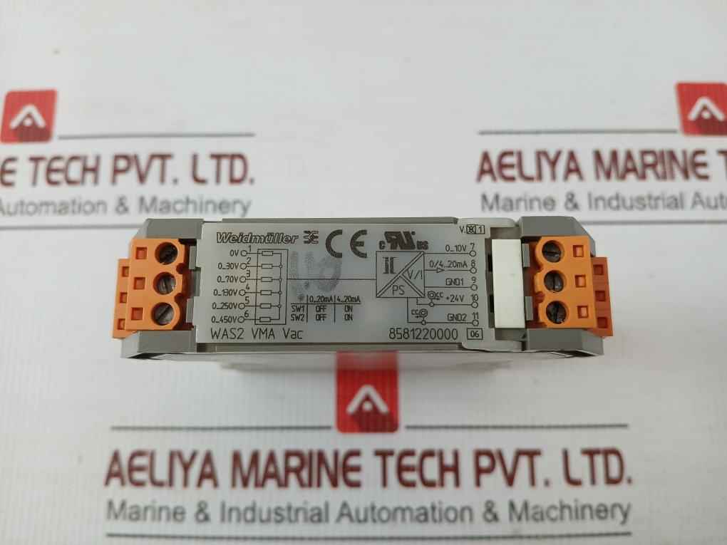 Weidmuller Voltage Monitoring Module Was2 Vma Vac