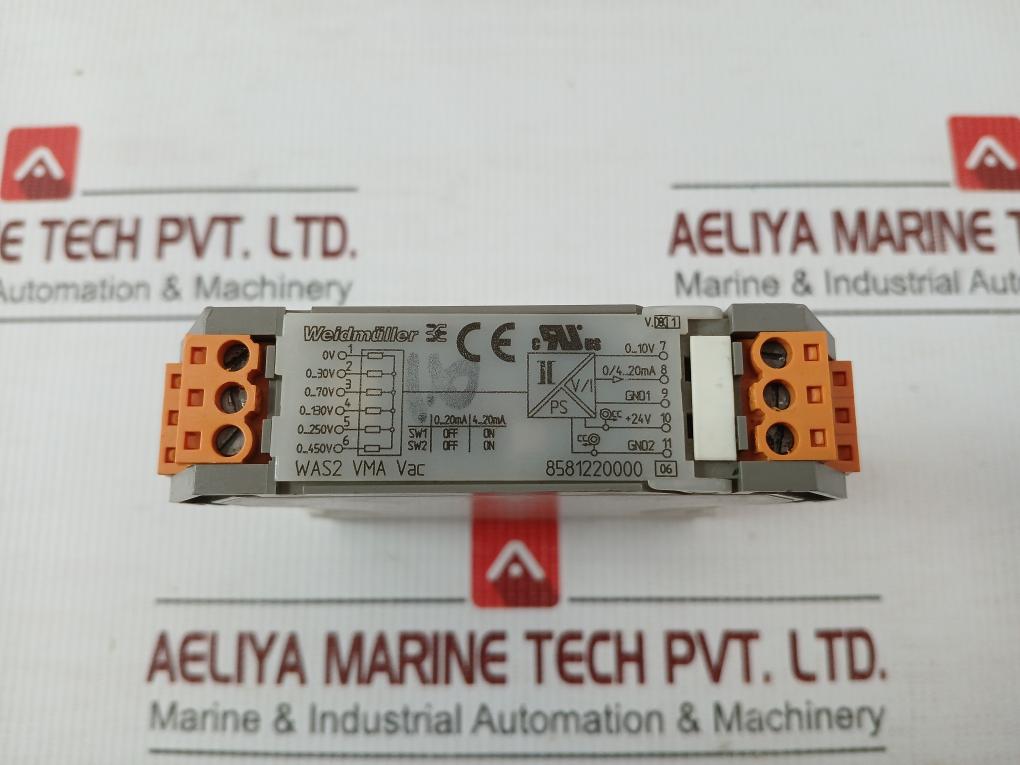 Weidmuller Voltage Monitoring Module Was2 Vma Vac