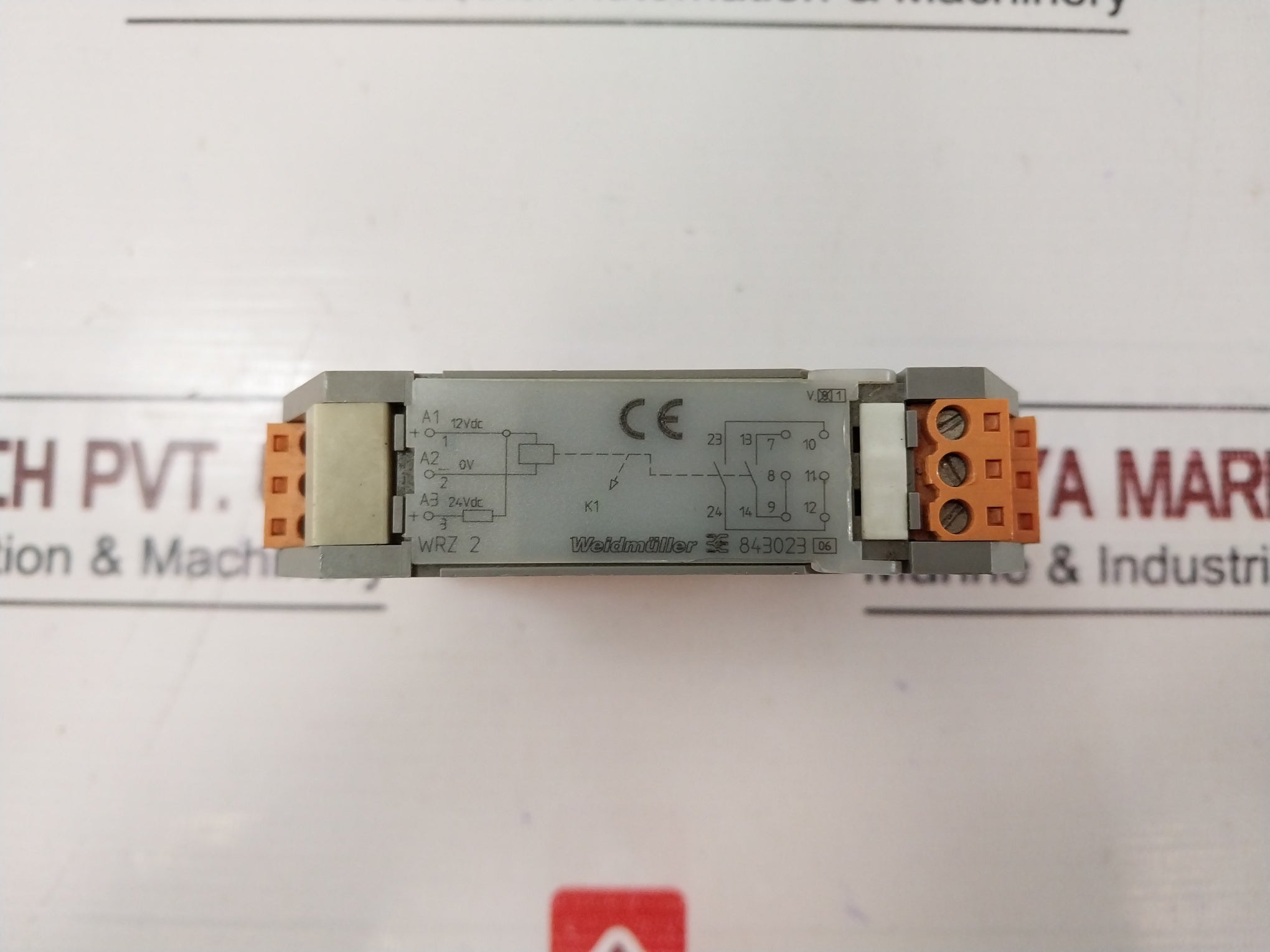 Weidmuller Wrz 2 Signal Conditioner Relay 12Vdc 24Vdc