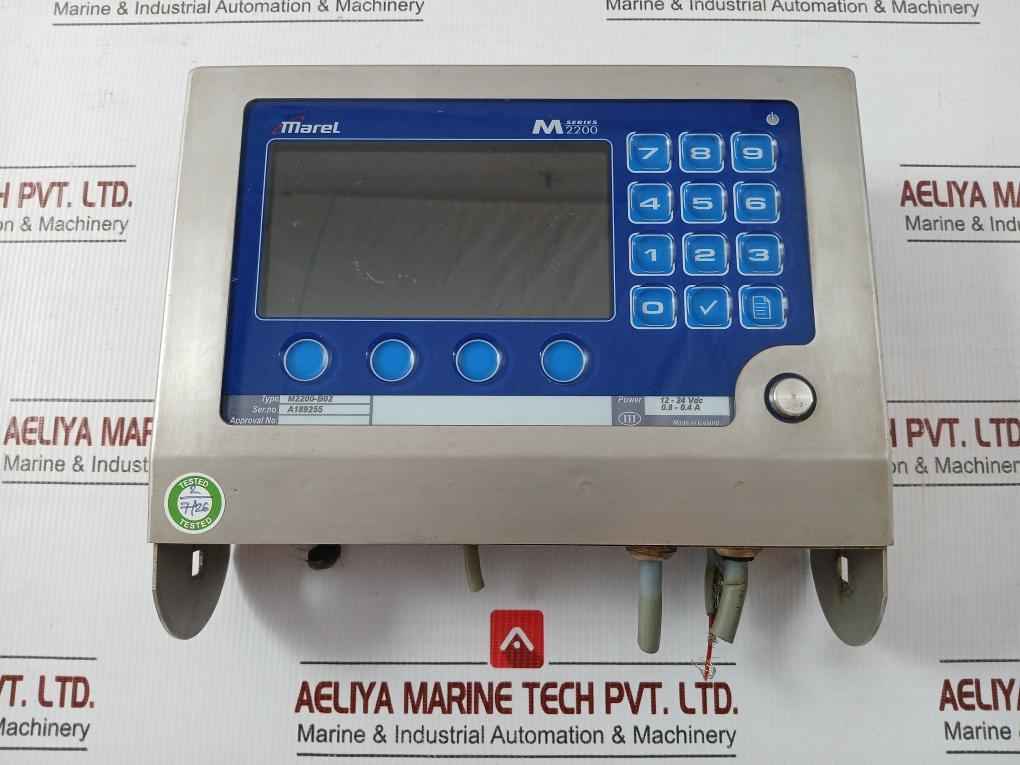 Weighing Scale Indicator M2200-b02 Marel 12-24 Vdc 0.8-0.4A