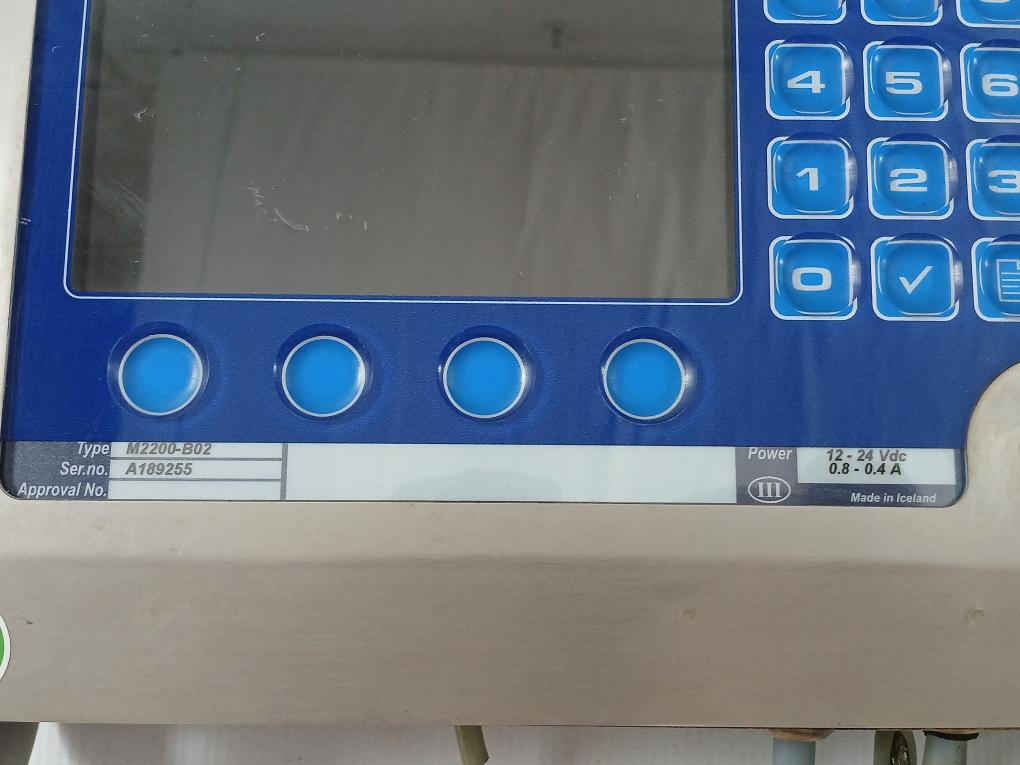 Weighing Scale Indicator M2200-b02 Marel 12-24 Vdc 0.8-0.4A