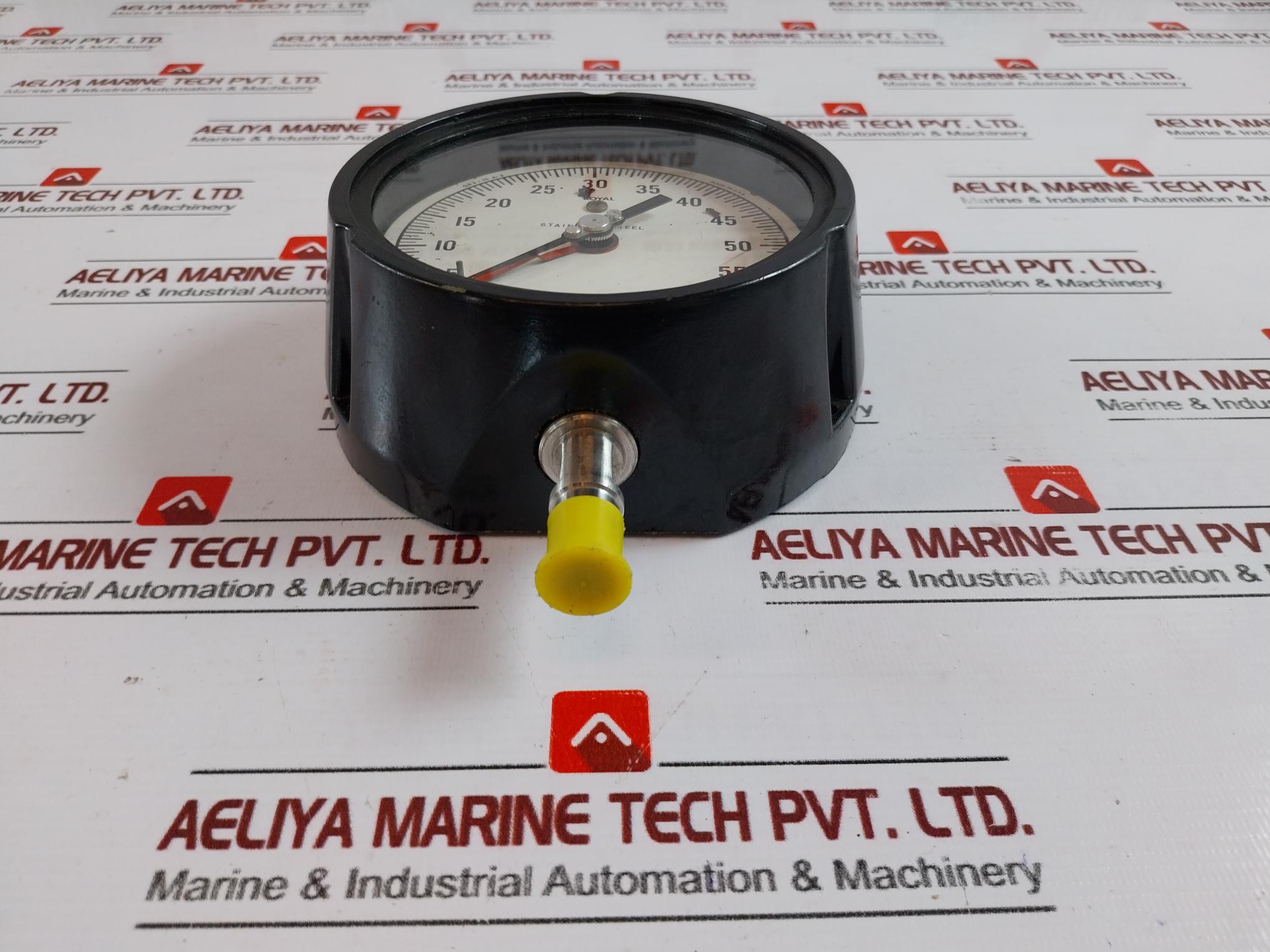 Weksler GR2-15 A-3 Pressure Gauge 0-60 PSIG