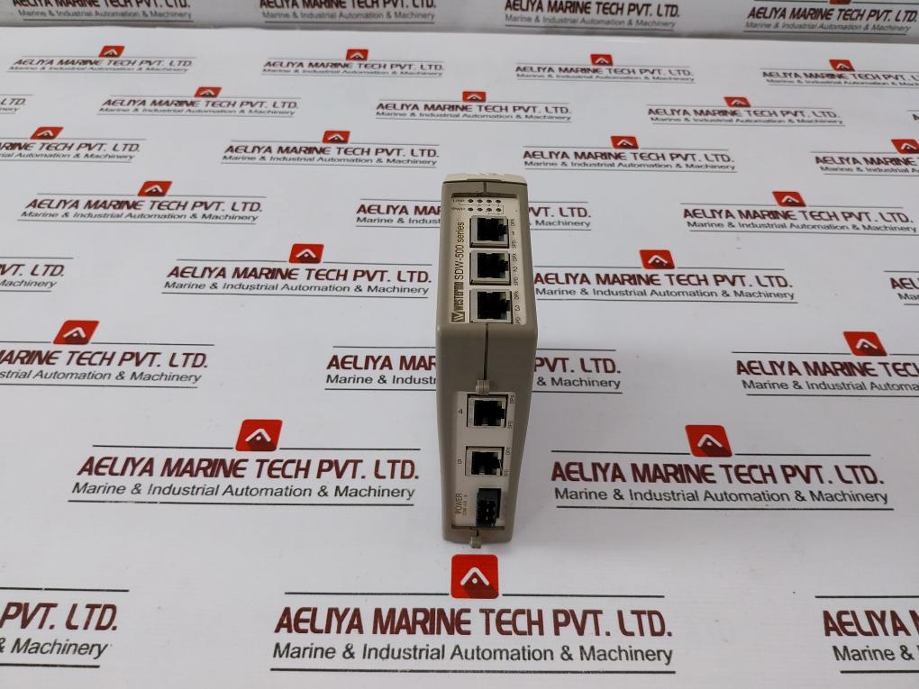 Westermo Sdw-550 Ec 5-port Industrial Ethernet Switch 3644-0005 12-48 Vdc 