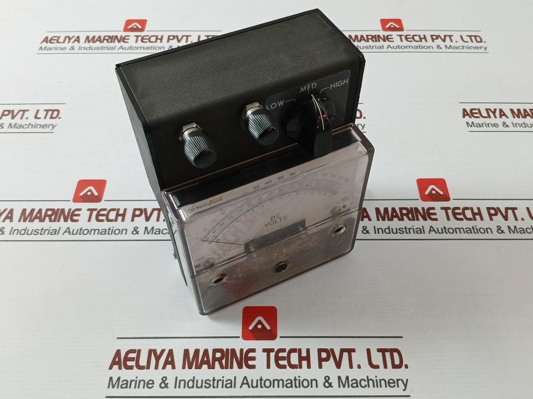 Westinghouse Px-141 Dc Voltmeter 0-15 Vdc