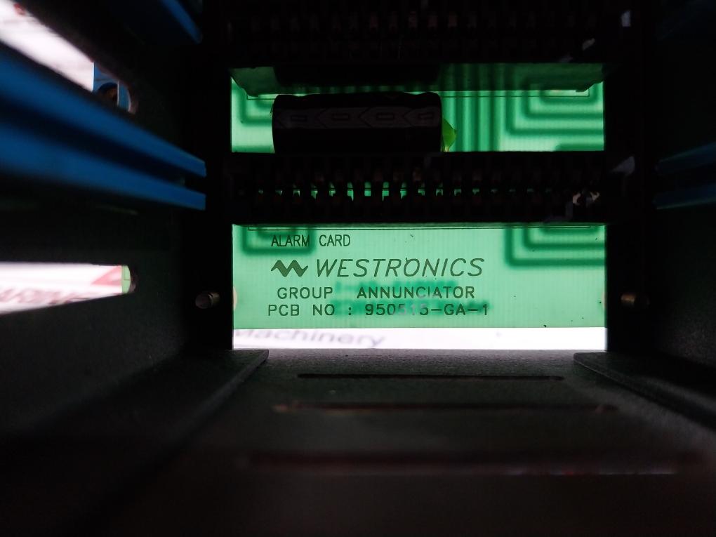 Westronics Sbga-15P2W Group Annunciator 950515-ga-1 9806-ann