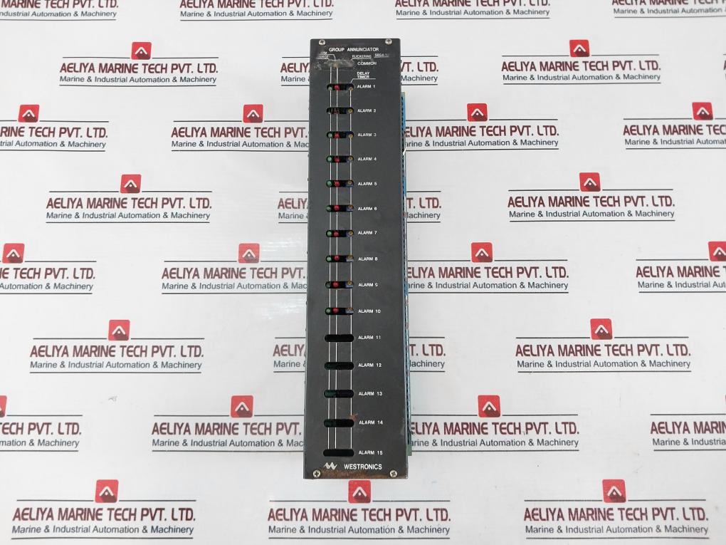 Westronics Sbga-15P2W Group Annunciator 950515-ga