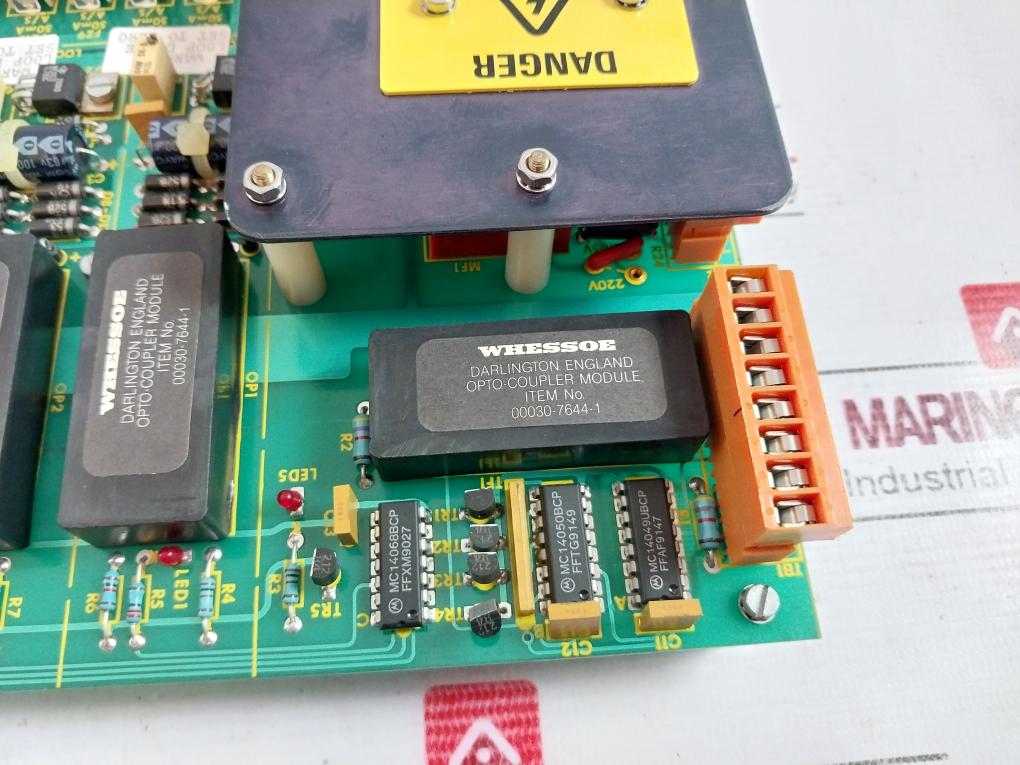 Whessoe Systems Controls 200030-7851-2 Pcb For Opto-coupler Module