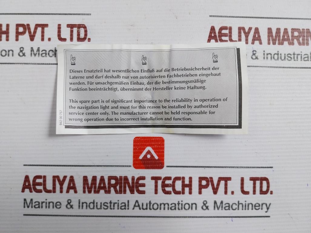 White Lens For Navigation Light By Aqua Signal E-8307000400