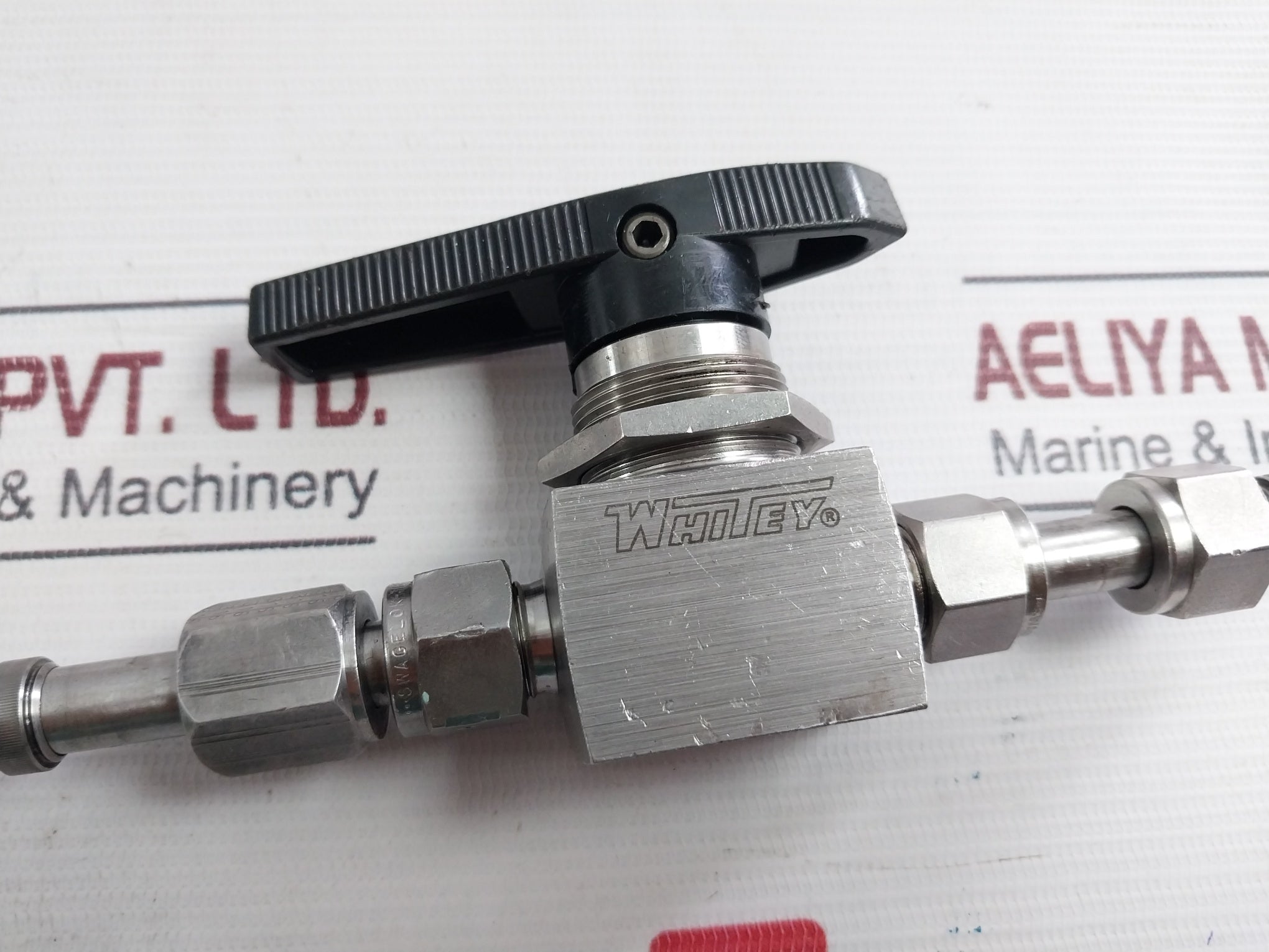 Whitey Ss-44S6 Panel Mount Ball Valve