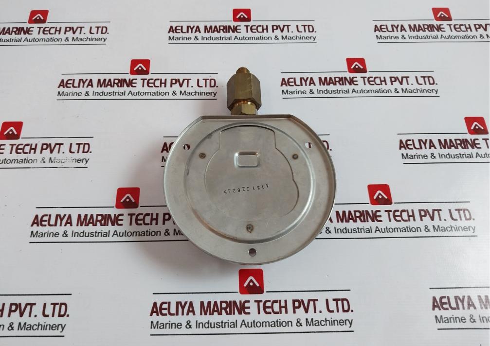 Wika 0-40 Bar Pressure Gauge, En 837-1, Swiss Movement, Cl.1.6