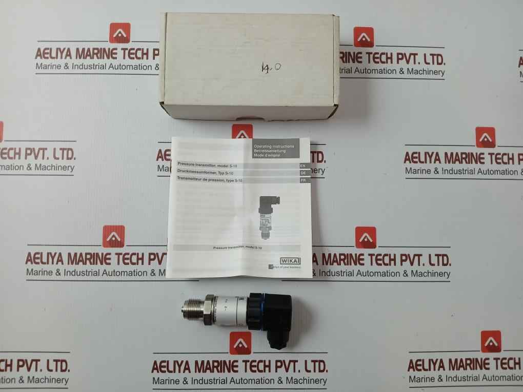 Wika 0-4 Bar 9013520 Pressure Transmitter 4-20 Ma