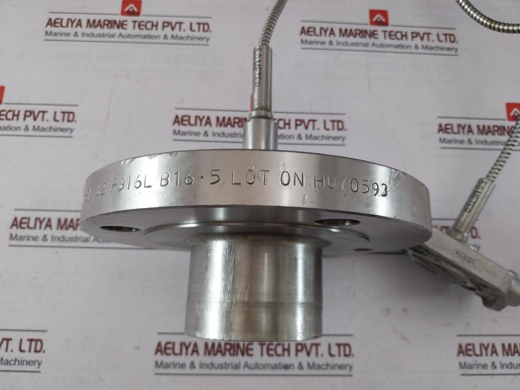 Wika 990.29 Diaphragm Seal With Flange Connection Cl150 125-250Aa, 316L Ss