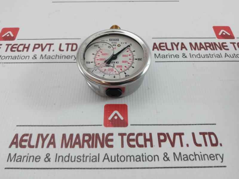 Wika Pressure Gauge 0-1000 Bar 213.53