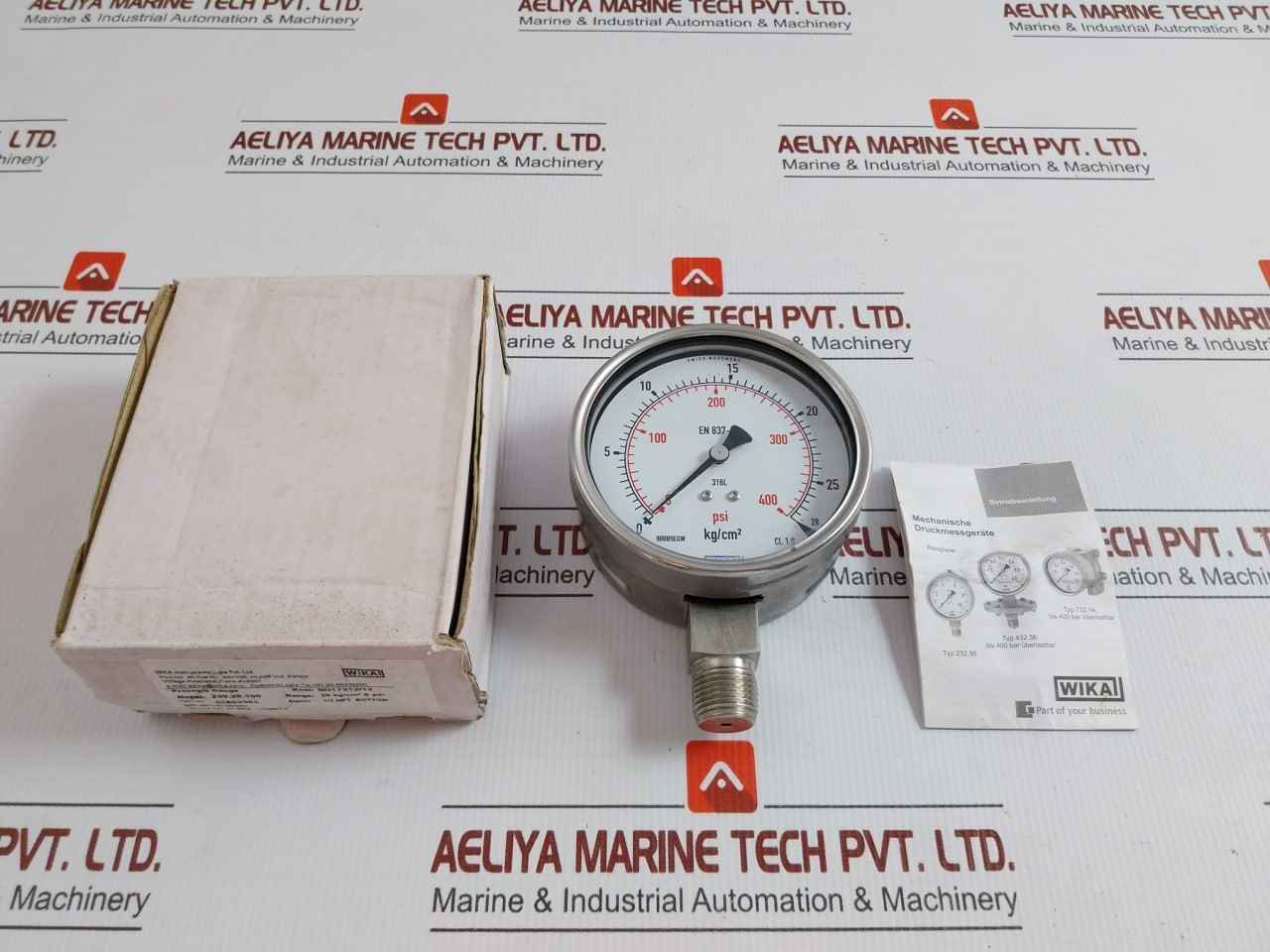 Wika Pressure Gauge 230.20.100