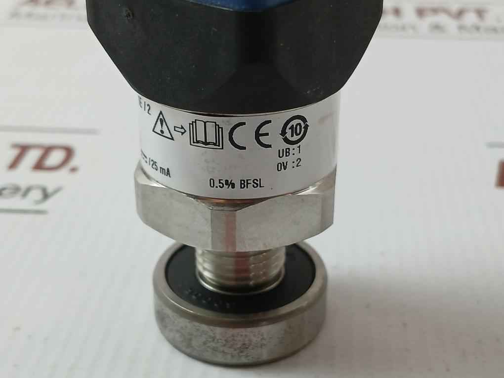 Wika Pressure Sensor Transmitter Power Supply 12816001, 8…30 V ---/25 Ma