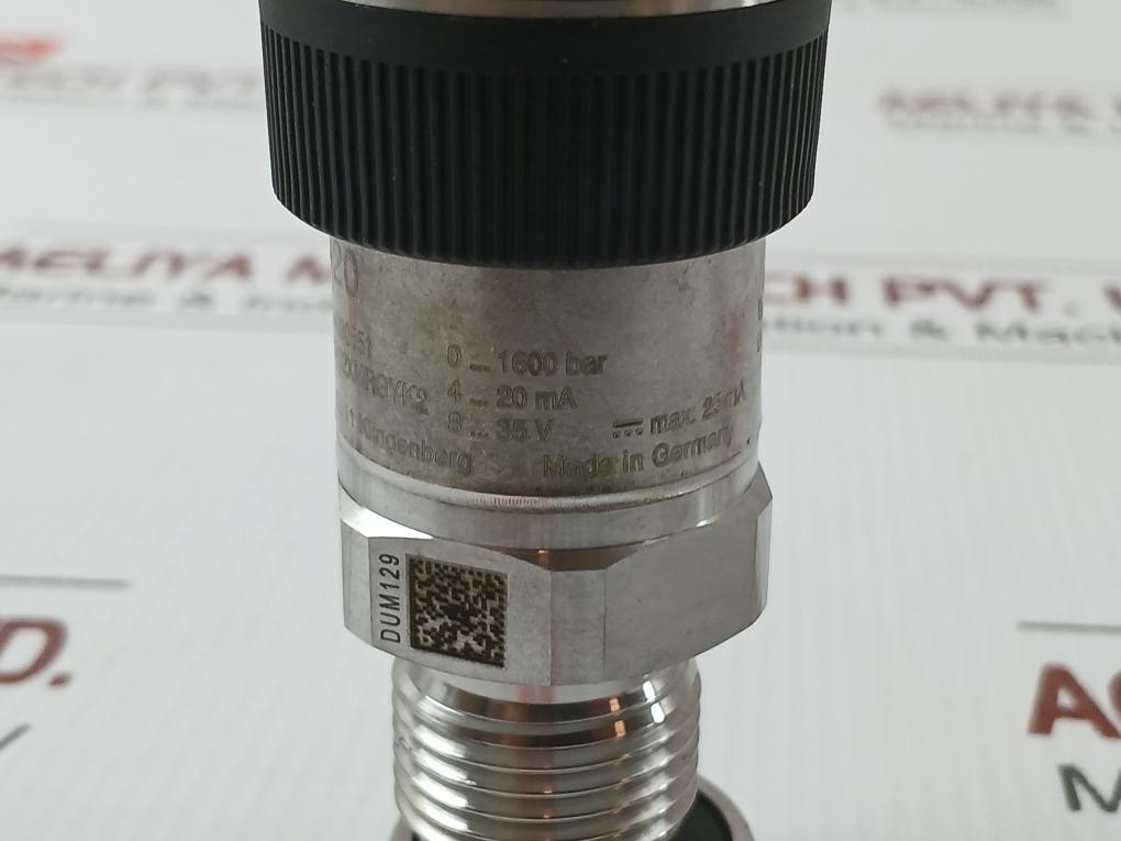 Wika Pressure Sensor Transmitter Power Supply 8…35V…Max 25Ma, S-20