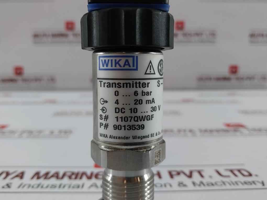 Wika Pressure Transmitter 0-6 Bar S-10