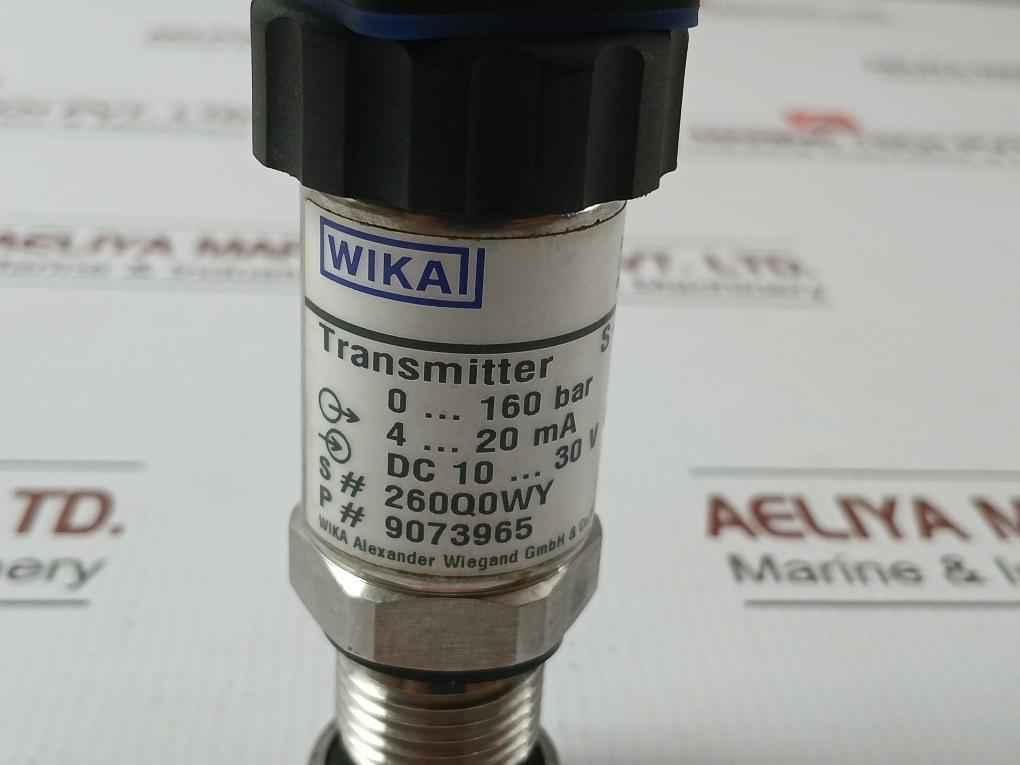 Wika Pressure Transmitter 0..160 Bar 9073965