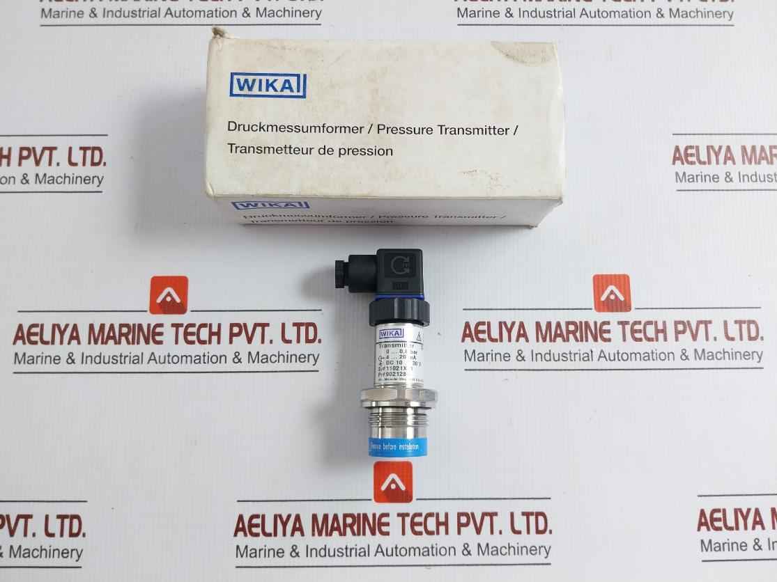 Wika Pressure Transmitter 4-20 Ma 0 To 0,6 Bar S-11