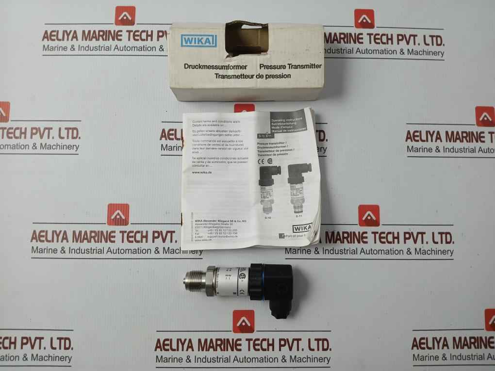 Wika Pressure Transmitter 9800409, 0..4 Bar