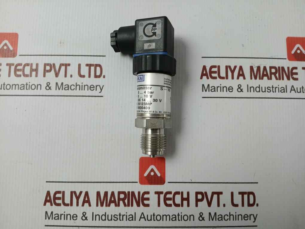Wika Pressure Transmitter 9800409, 0..4 Bar