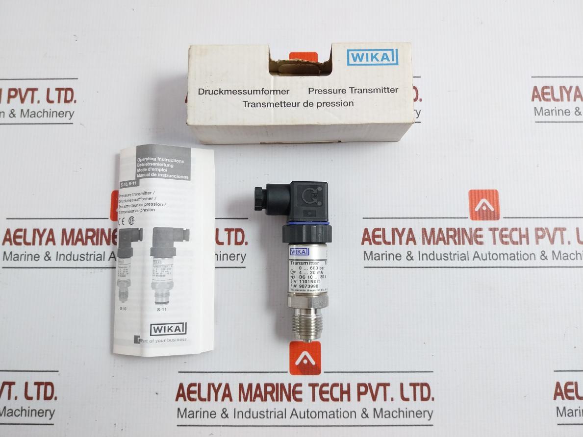 Wika Pressure Transmitter 0-600Bar S-10