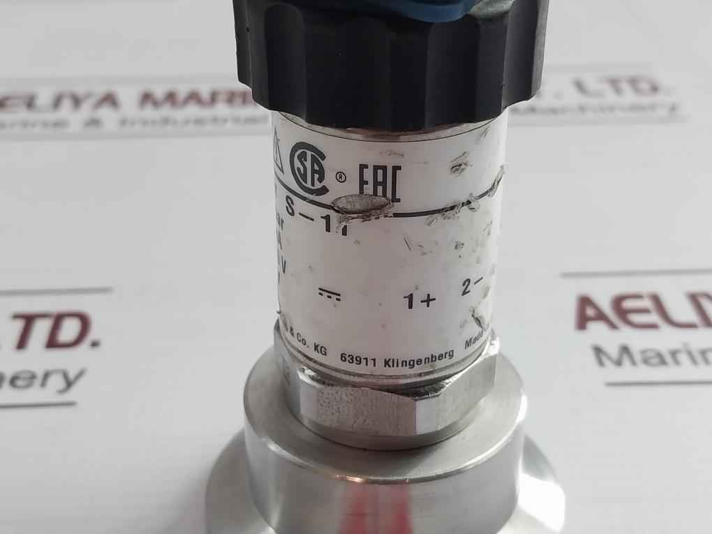 Wika S-11 Flush Pressure Sensor 9021310 10-30V Dc 4-20 Ma