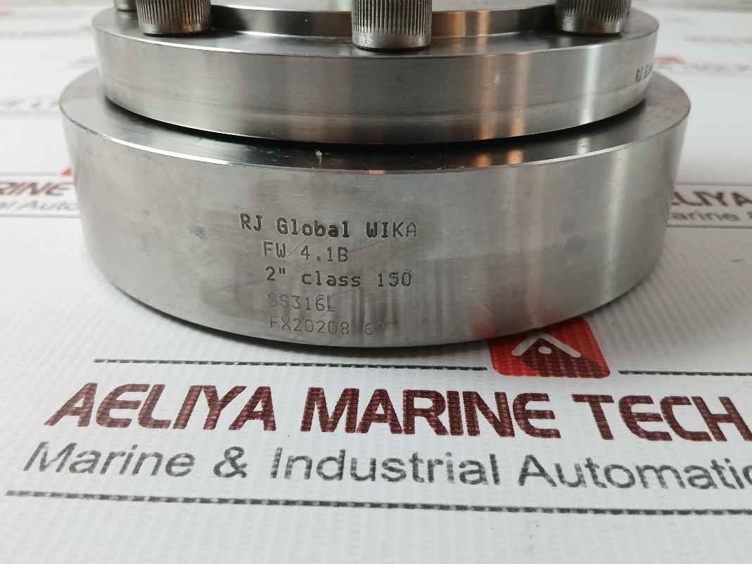 Wika Tw/Fw4.1 Diaphragm Pressure Gauge Mb/316L 2" Class 150 Ss316L