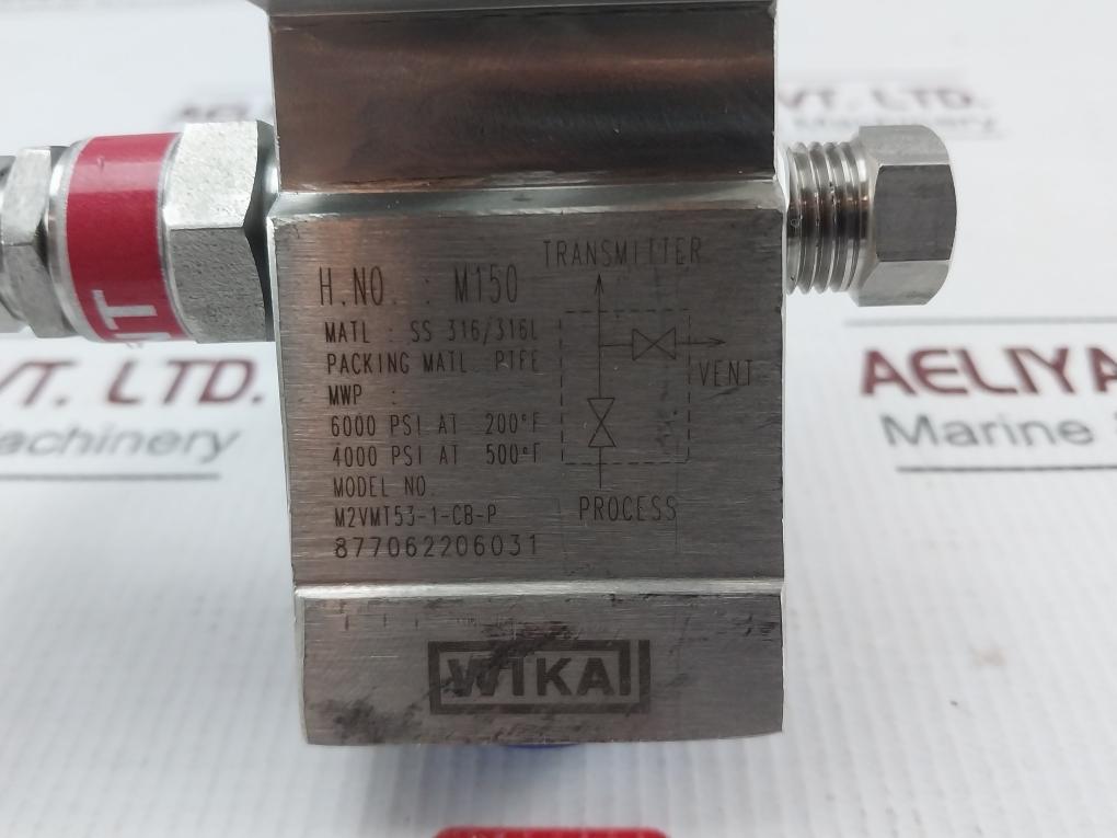 Wika M2Vmt53-1-cb-p Pressure Transmitter 877062206031