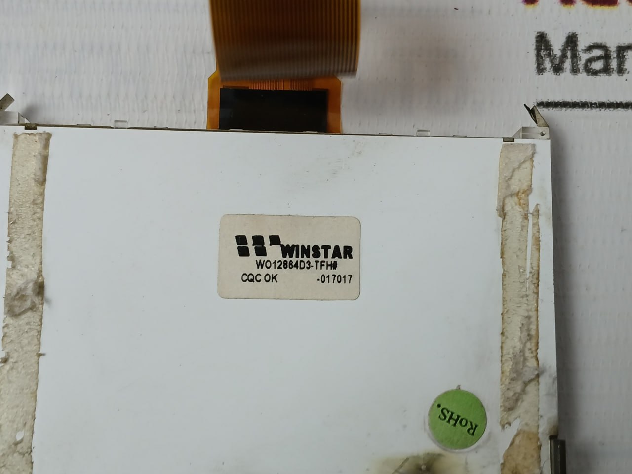Winstar Wo12864D3-tfh# Lcd Graphic Display Module