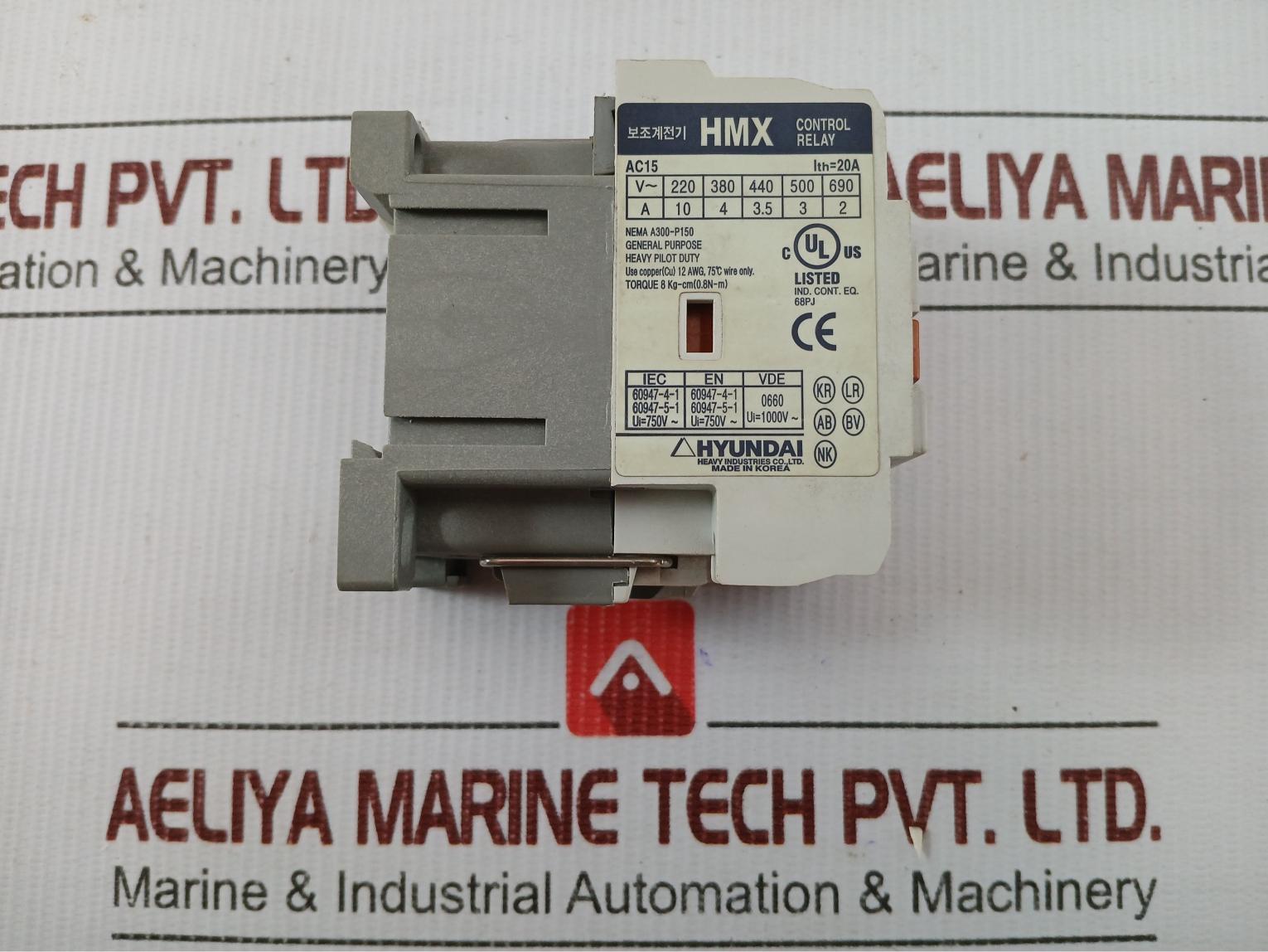 With New Condition Control Relay Hmx 31 Hyundai 100-110V/50-60Hz