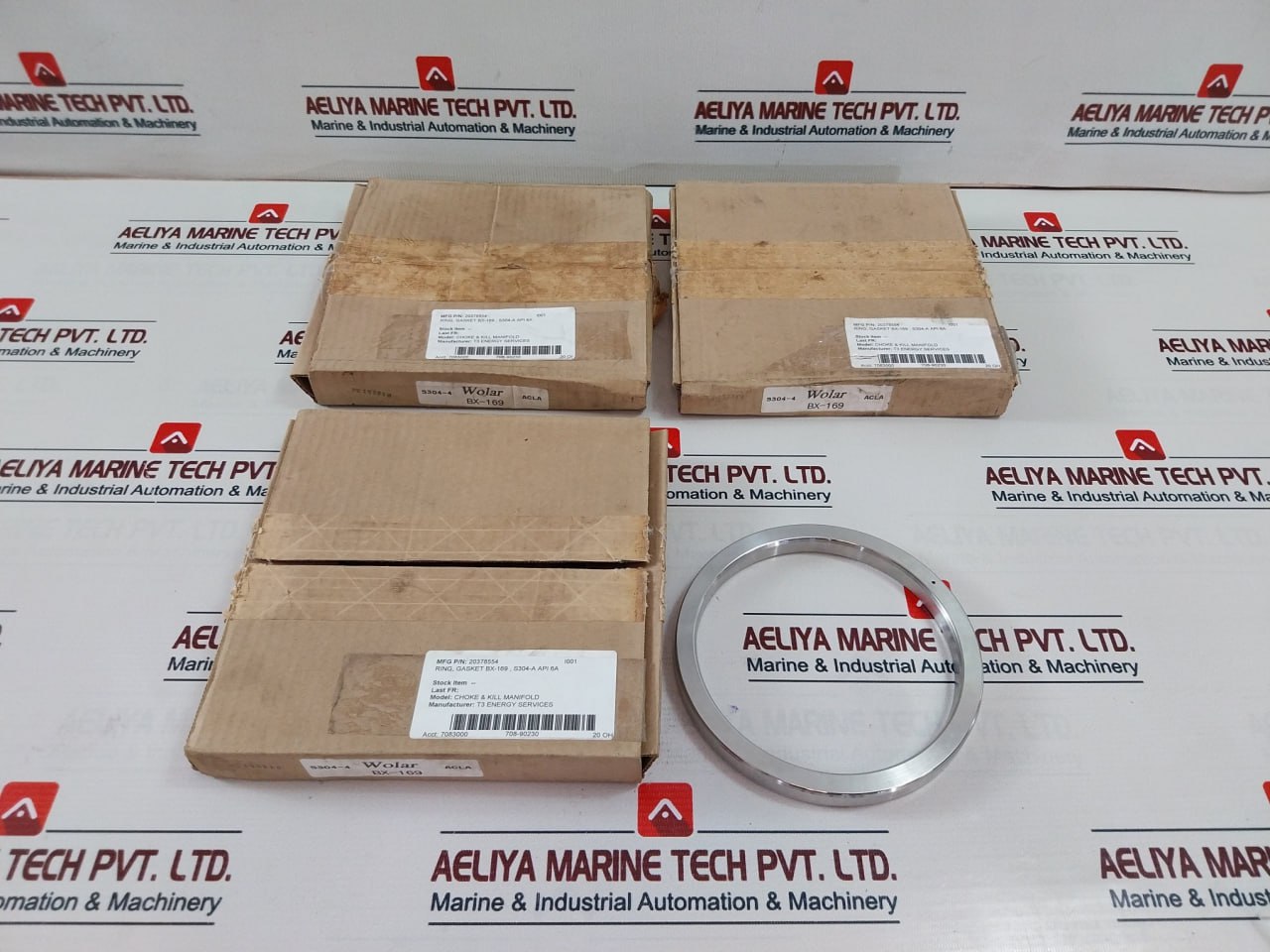 Wolar Bx-169 Ring Gasket 20378554 S304-a Api 6A