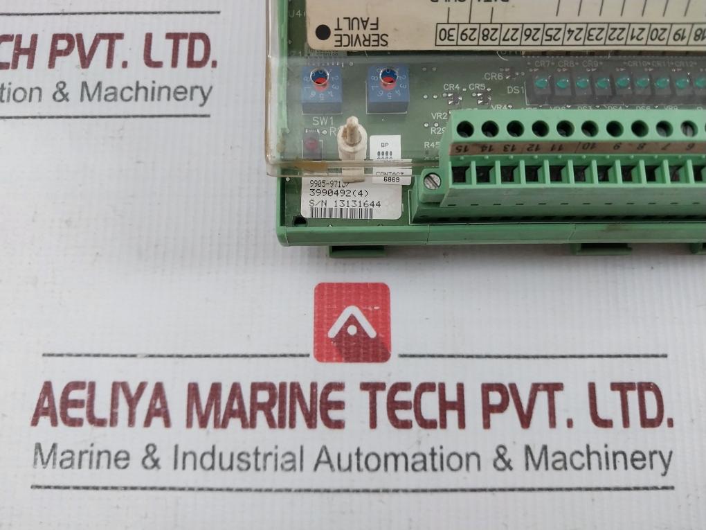 Woodward 18-32Vdc 14.2W Linknet 16 Channel Discrete Input Module 9905-971
