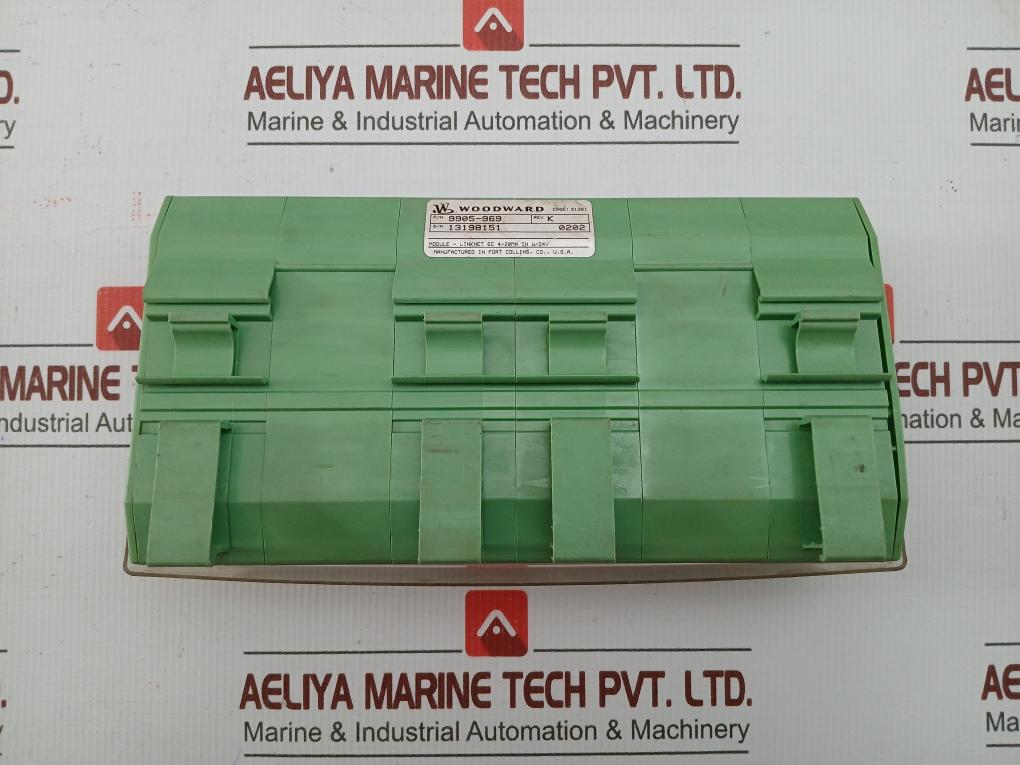 9905-969 Linknet 6 Channel Analog Input Module 4-20Ma In W/24V Woodward
