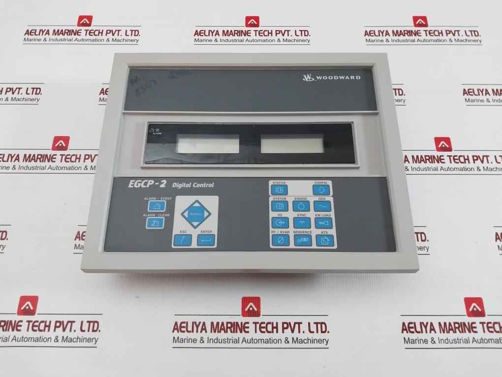 Woodward Engine-generator Control Rev-h Part No: Egcp-2