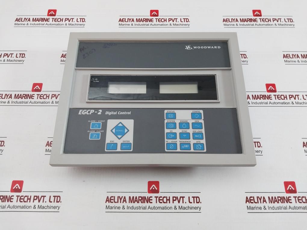 Woodward Engine-generator Control Rev-h Part No: Egcp-2