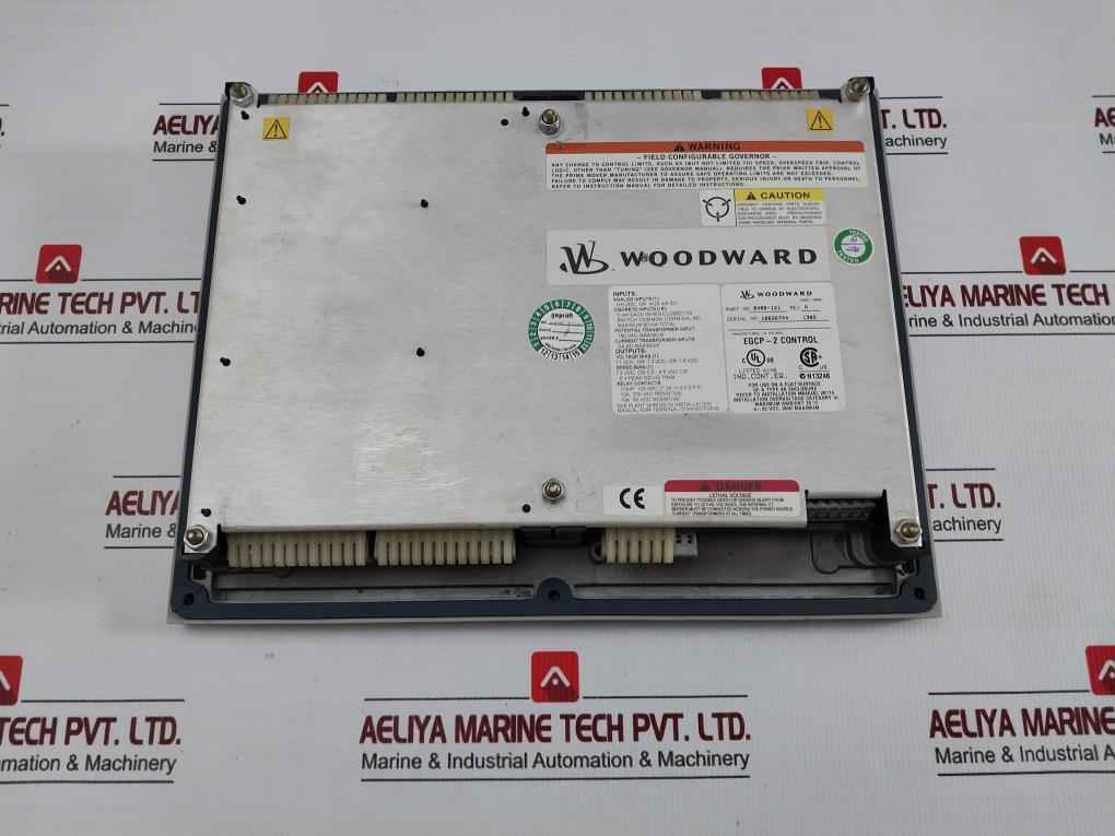Woodward Engine-generator Control Rev-h Part No: Egcp-2
