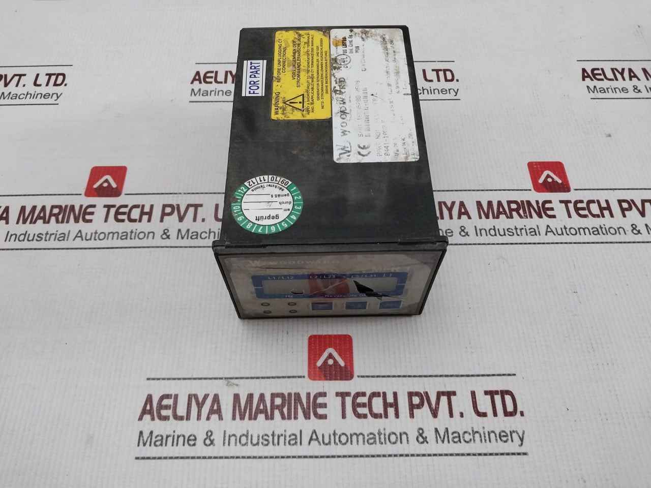 Woodward Mfr12 Protection Relay 8441-1082 250V Ac 50/60Hz (Not Working)