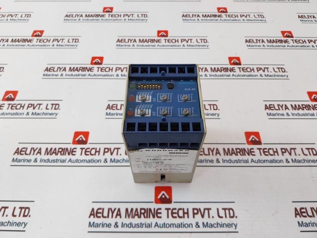 Woodward Seg Xu2-ac Voltage Relay 19-750 Vdc