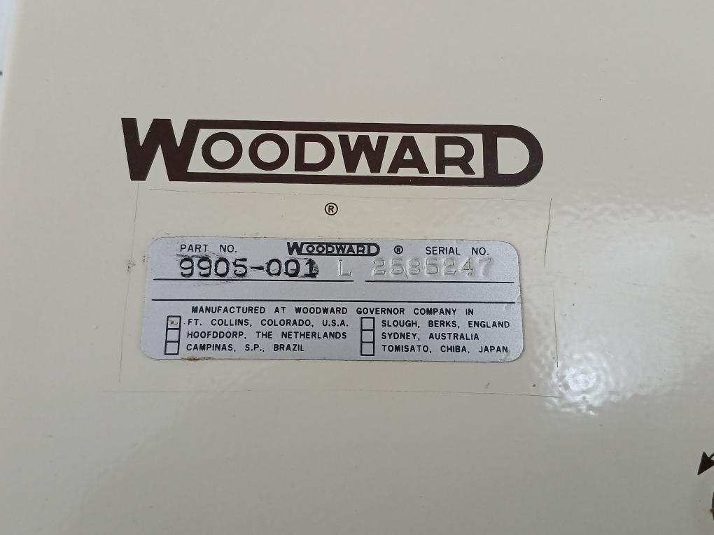 Woodward Spm-a Synchronizer 9905-001 L 50/60 Hz