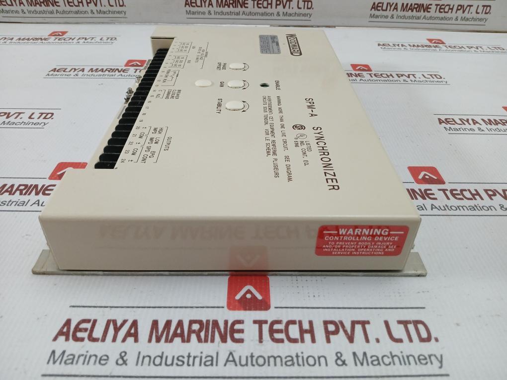 Woodward Spm-a Synchronizer 9905-001 L 50/60 Hz