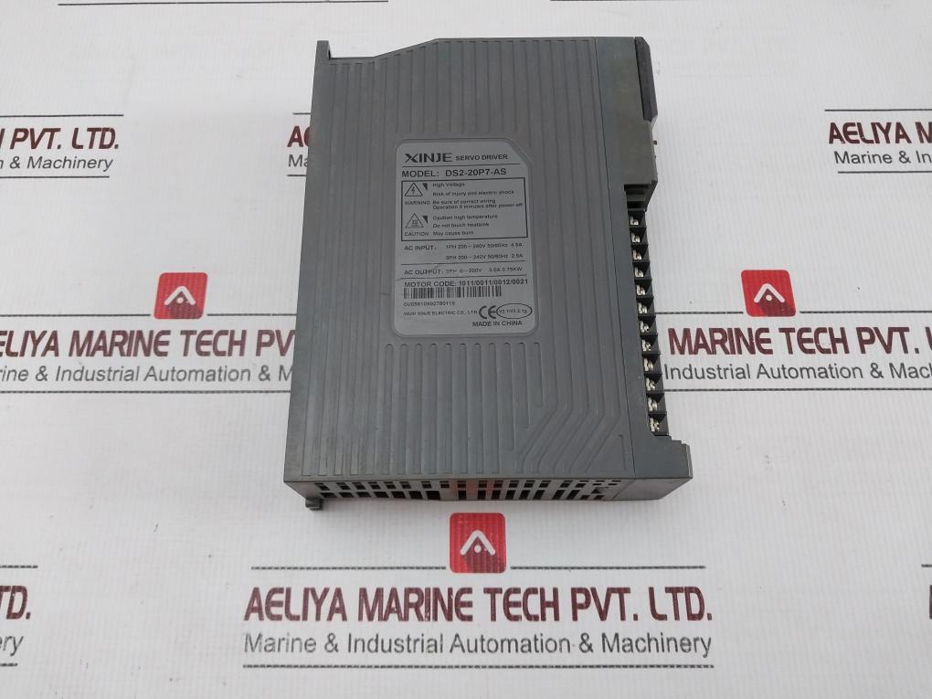 Xinje Electric Ds2-20P7-as Servo Drive 3 Ph 0-200V 3.0A 0.75Kw