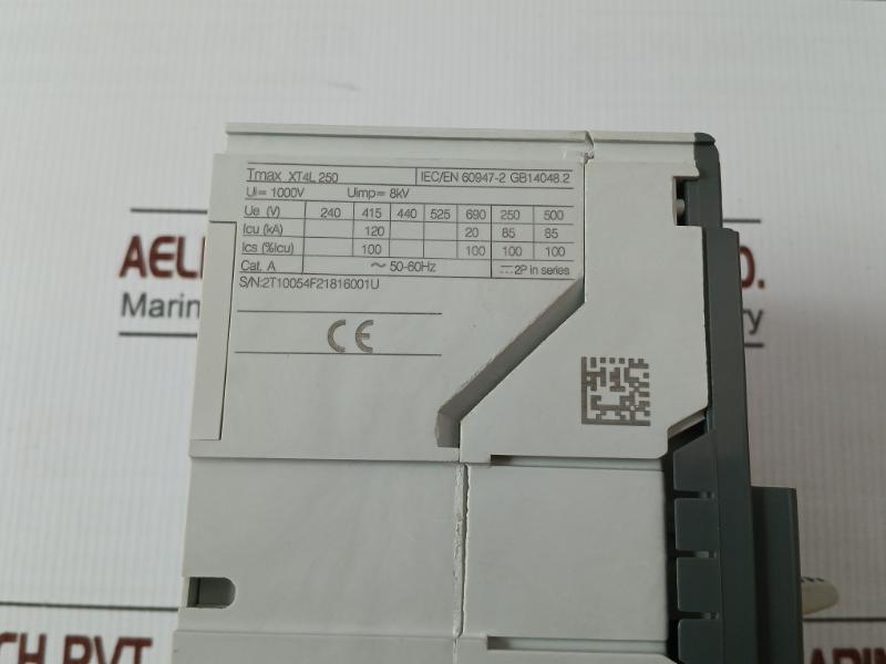 Xt4L 250 Abb 50-60Hz Circuit Breaker