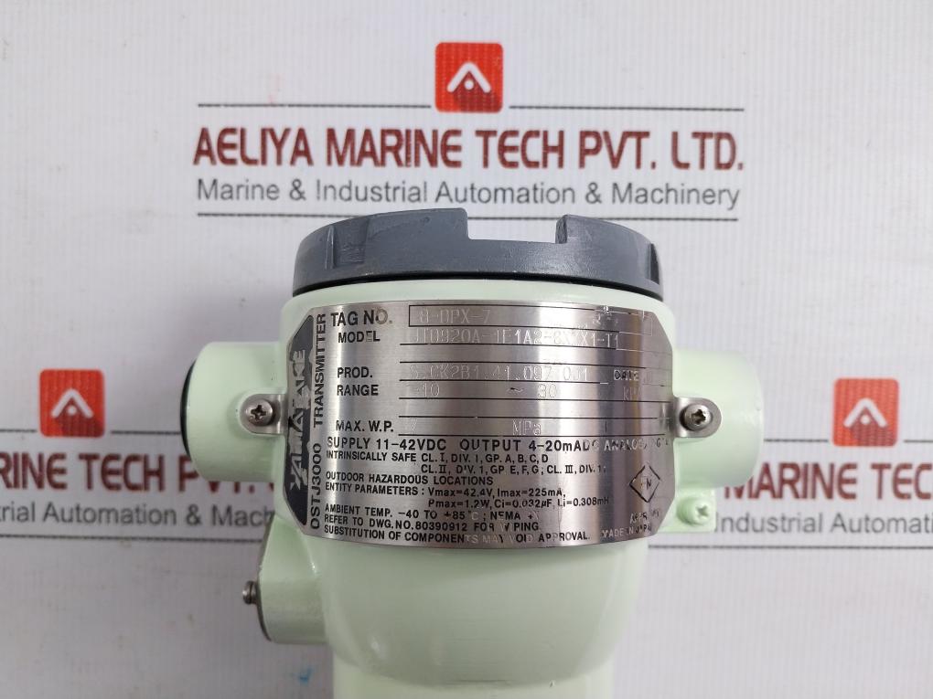 Yamatake-honeywell-11-42Vdc-4-20Ma-Dc-Power-Transmitter-Jtd920A-1E1A2-cxxx1-t1-209357-9
