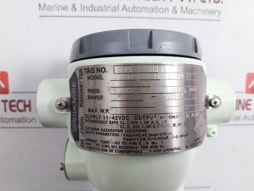 Yamatake-honeywell-Pressure-Transmitter-0-2000-Kpa-Jtg940A-1E1A2-cxxx1-t1-209414-13